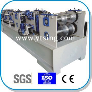 Passed CE and ISO YTSING-YD-6833 Automatic Control CZ Shape Interchange Roll Forming Machine